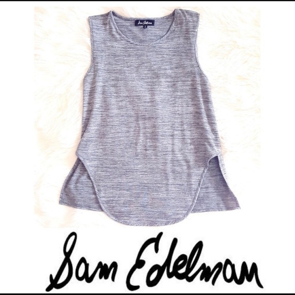 Sam Edelman Heather Gray Tank Top - Picture 2 of 6
